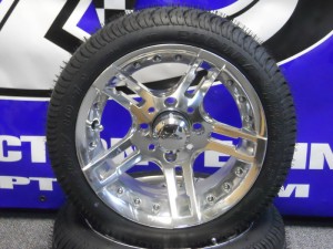 Fairway Edge Alloys Golf Cart Tire and Wheel - More Details